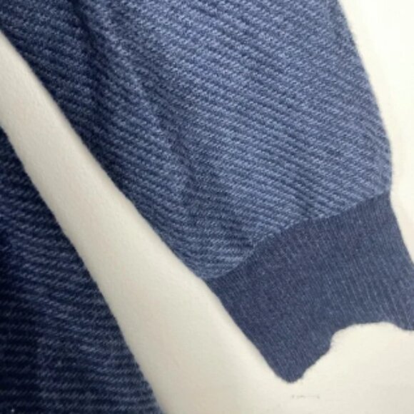 Frederik Anderson Copenhagen Navy Blue Crew Neck Sweater Size L - Picture 3 of 6